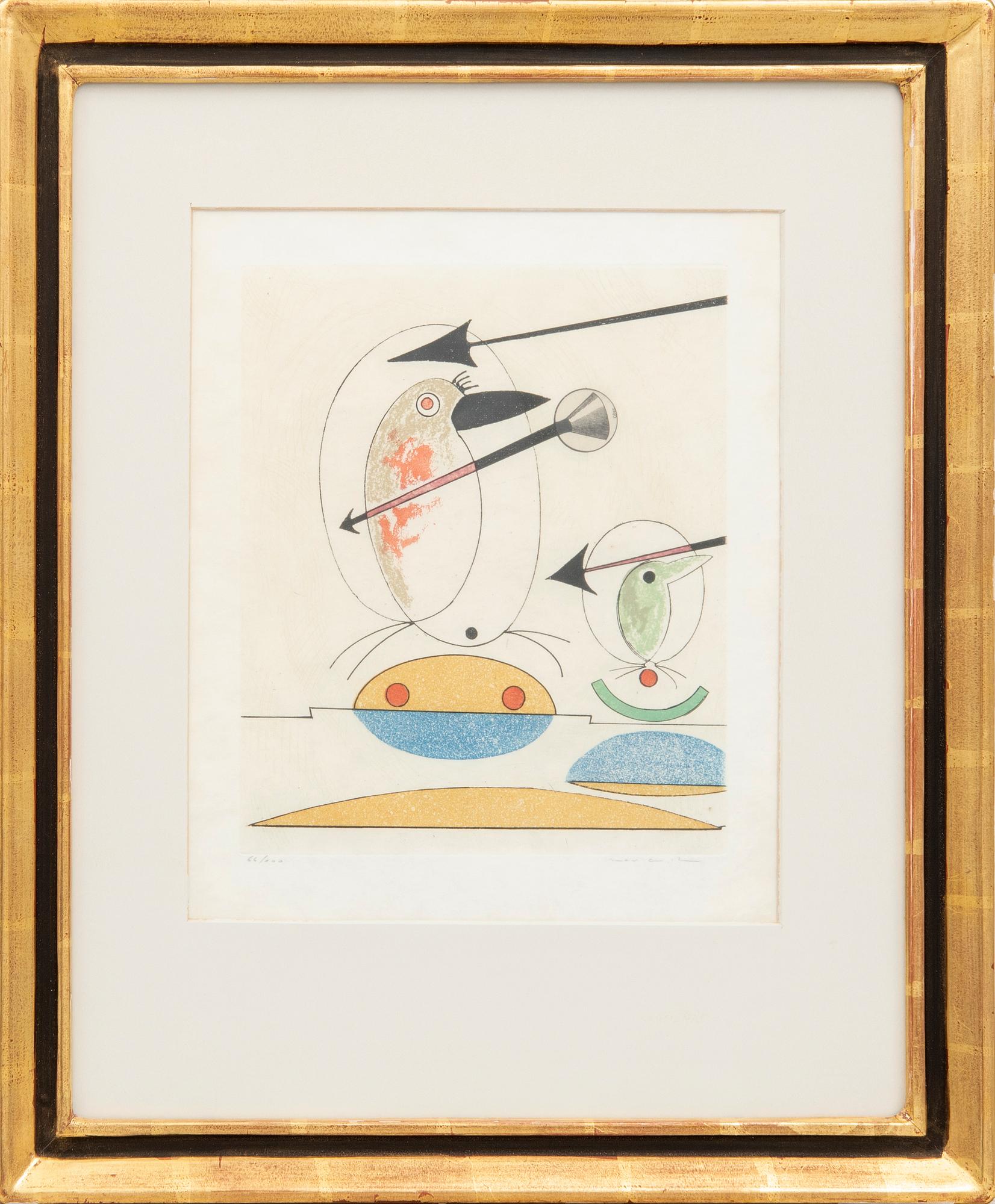 Max Ernst, Untitled from Oiseaux en Peril.