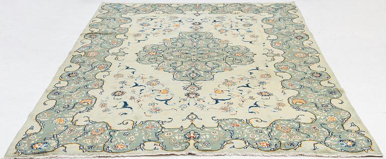 Carpet, Keshan, approx. 392 x 287 cm.