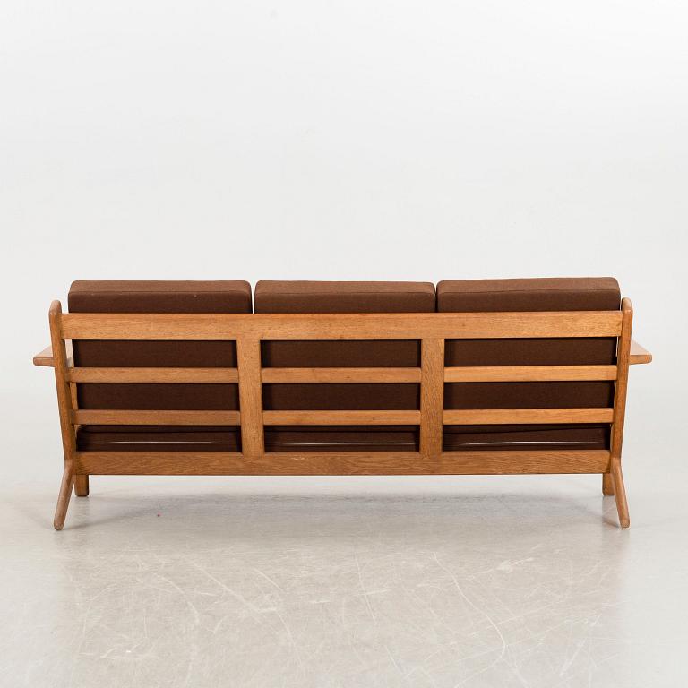 A HANS J WEGNER GE-290 oak sofa.