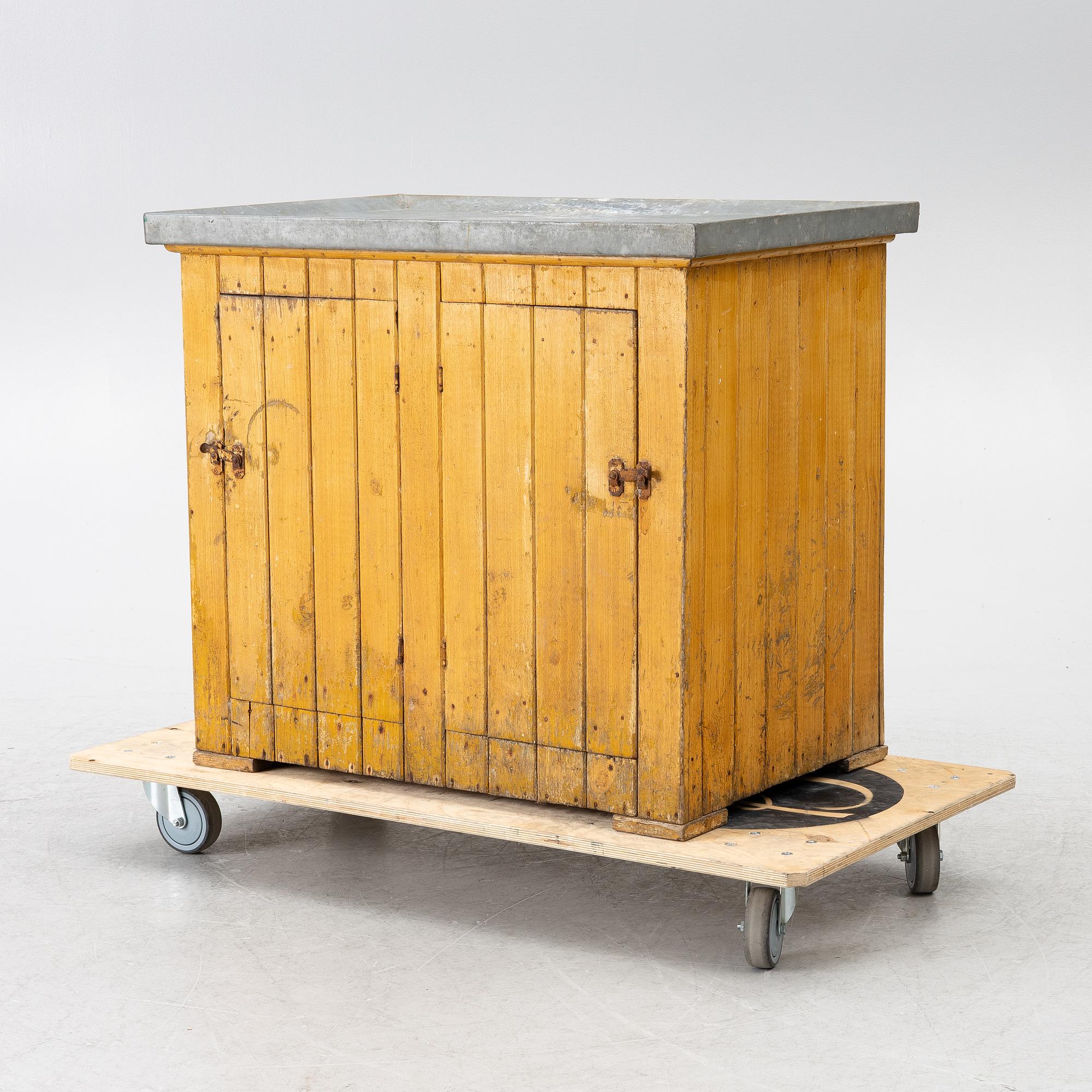 Diskbänk, sent 1800-tal.