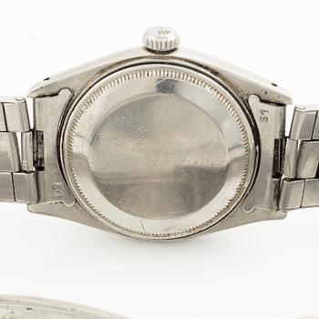 Rolex, Oyster Perpetual, Date, Chronometer, wristwatch, 34,5 mm.