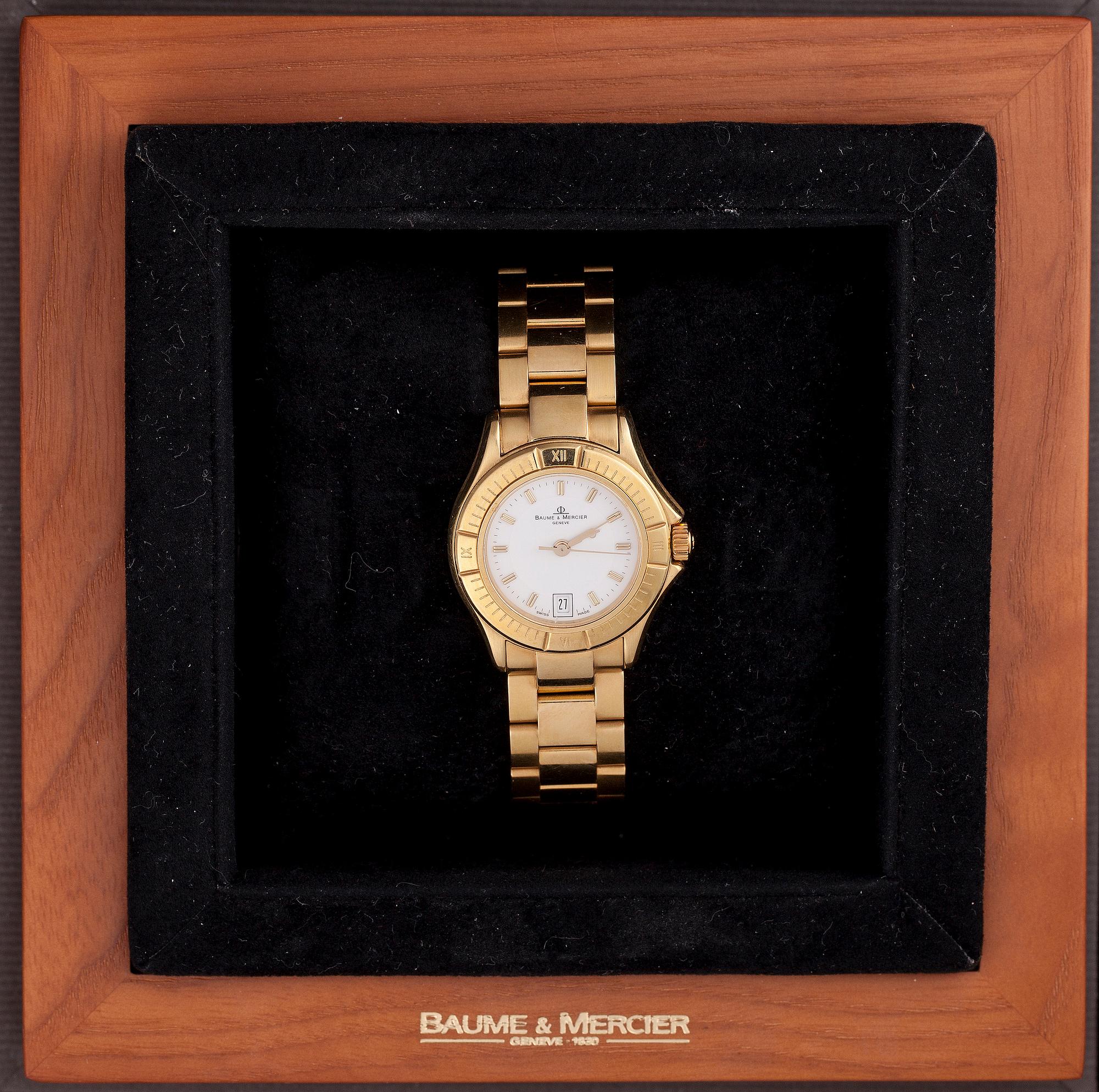 ARMBANDSUR, dam, Baume & Mercier Classic, 18K guld, armband guld. 2005.