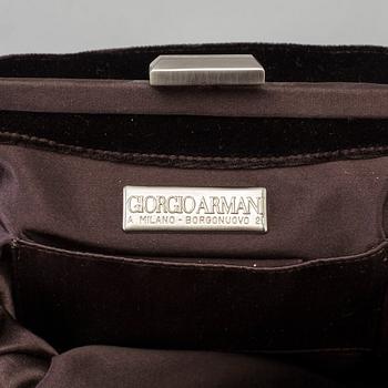 a Giorgio Armani bag.