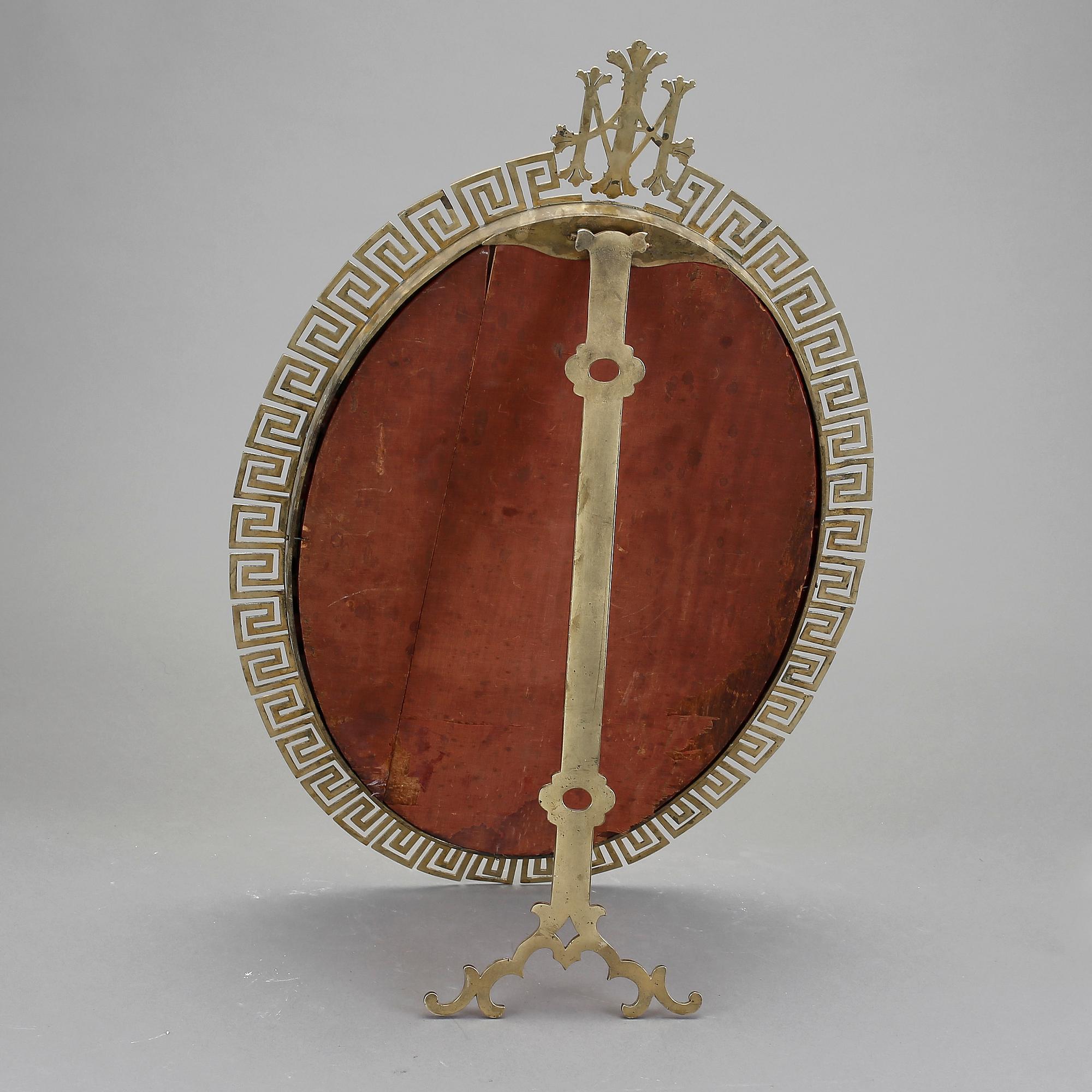 BORDSSPEGEL, 1800-talets slut.