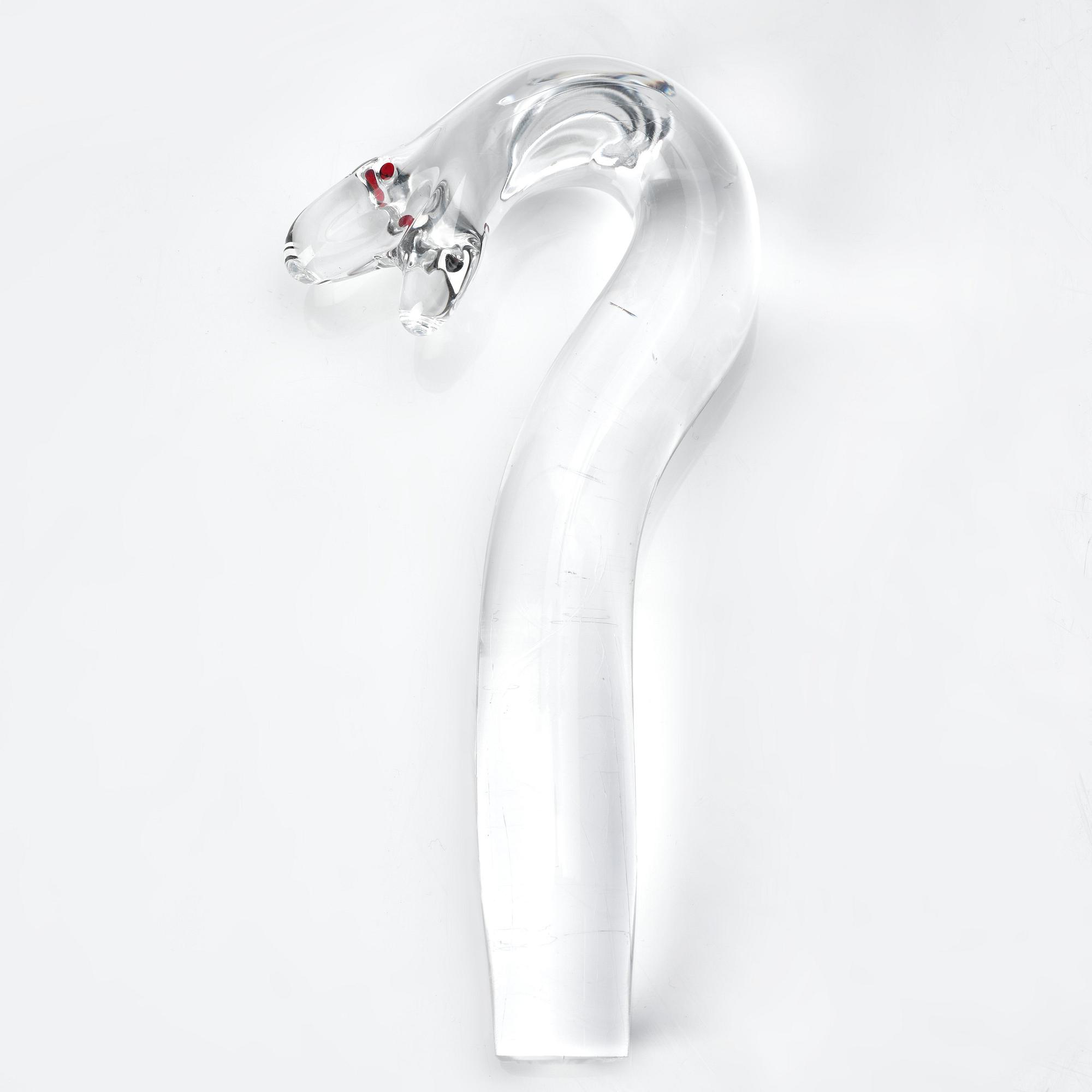 Ulrica Hydman-Vallien, a unique glass vase "Kabale", Pilchuck, USA 1986.