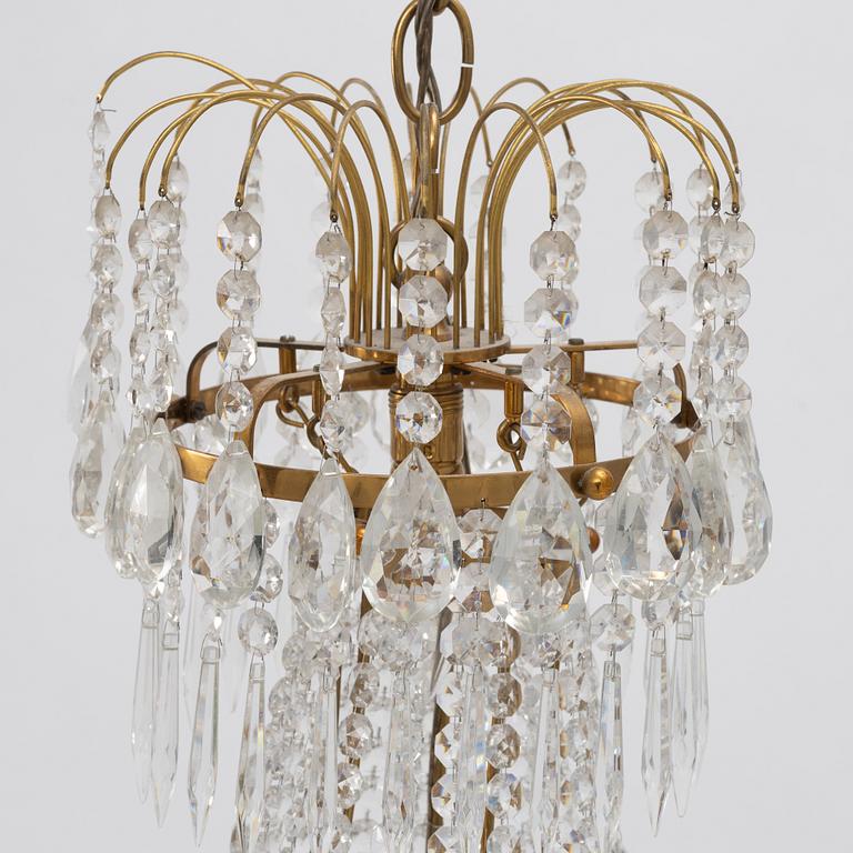 Chandelier, circa mid-20th century.