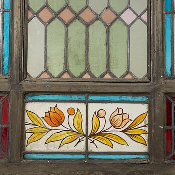 Stained glass window, 18th–20th century.