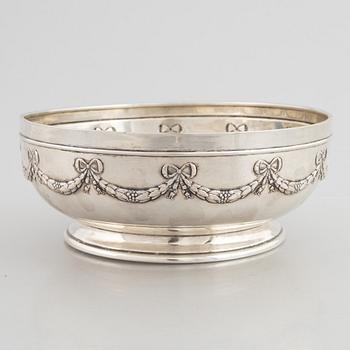 A Swedish Silver Bowl, mark of C.G. Hallberg, Stockholm circa 1920.