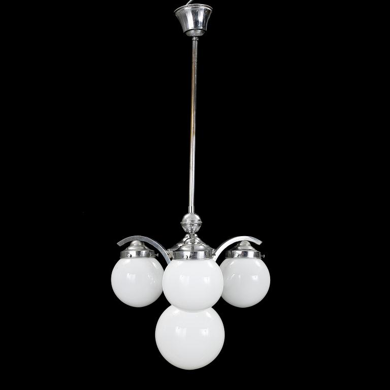 TAKLAMPA, art deco, 1940-tal.