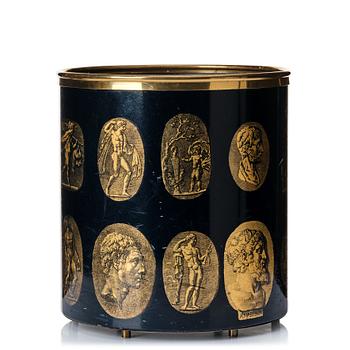 69. Piero Fornasetti, a waste paper basket, Milan, Italy 1960's.