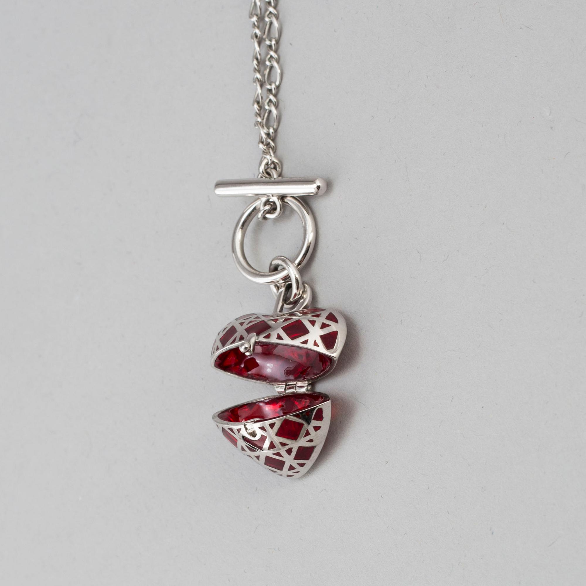 A Christian Dior costume jewelry pendant.