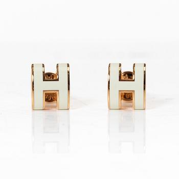Hermès, Earrings, "Mini Pop H".