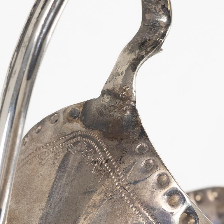 Gräddkanna, silver, London, England, 1791.