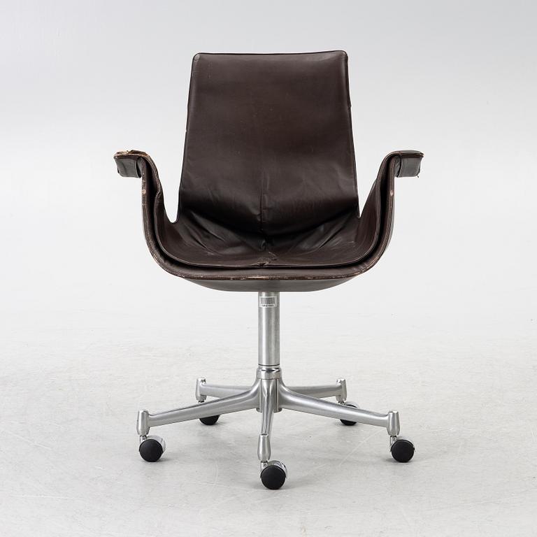 Preben Fabricius & Jørgen Kastholm, Desk chair, "Tulip", for Alfred Kill, Germany 1960s/70s.