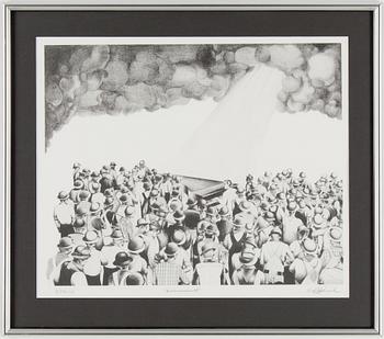 Carl Hammoud · CARL HAMMOUD, litografi, signerad Carl Hammoud och numrerad 8/150 (I).