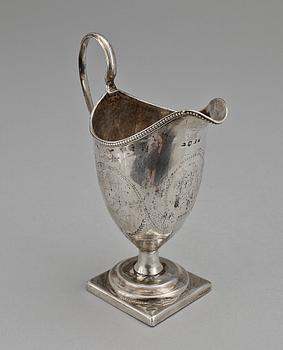 GRÄDDSNIPA, silver, London, 1794-95. Vikt 106g.