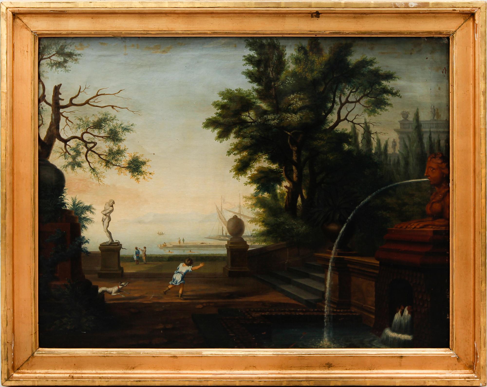 OIDENTIFIERAD KONSTNÄR, olja på duk, 1600/1700-tal.