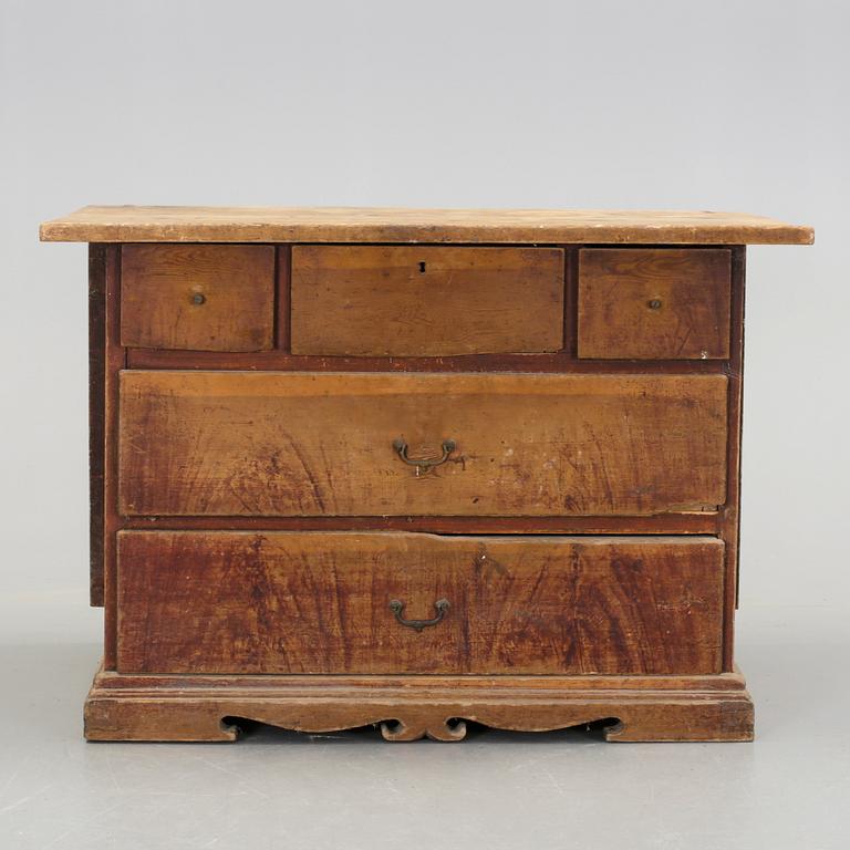 KISTBORD, allmoge, 1700-talets slut.