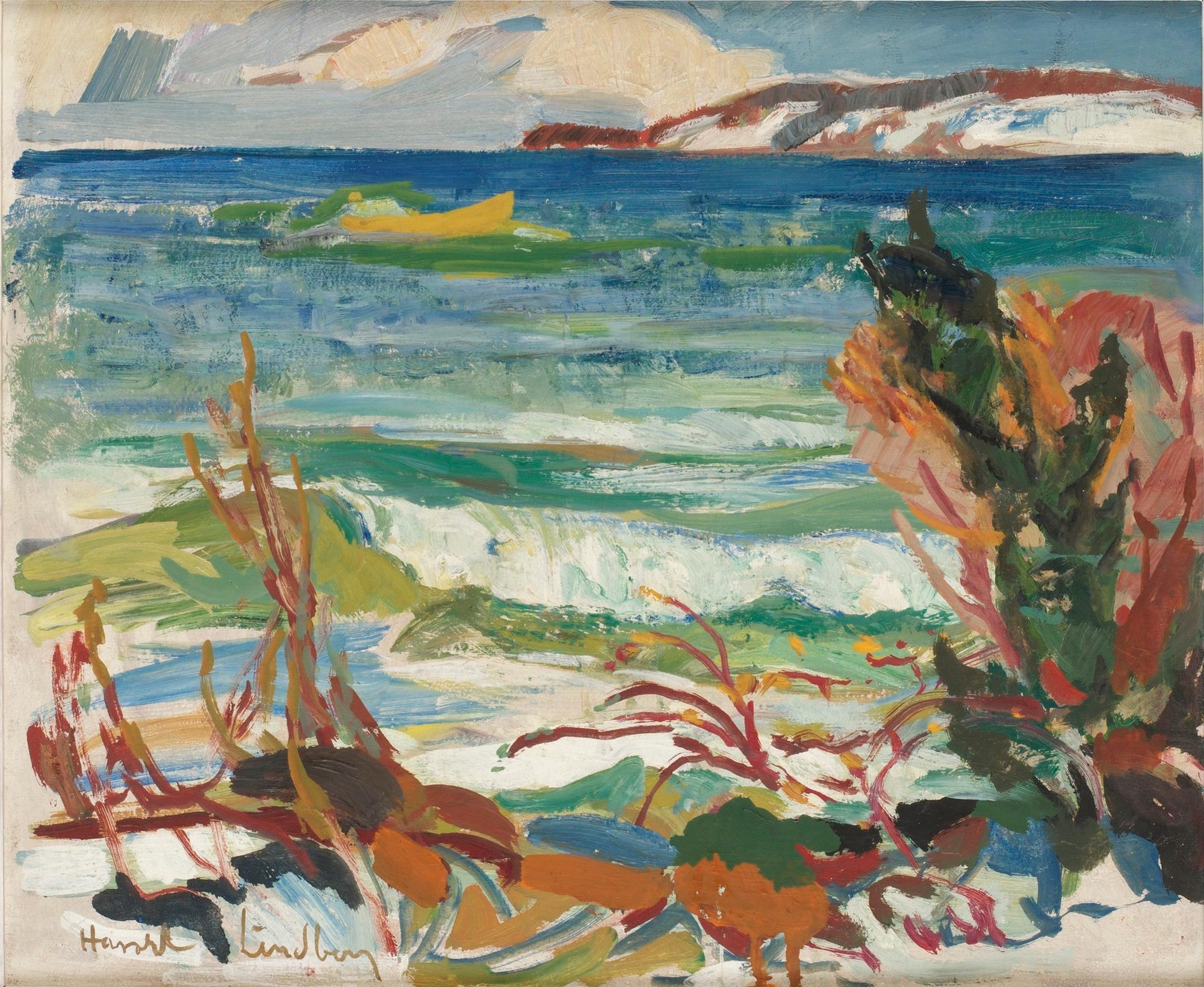 Harald Lindberg, "Vid Rumnshamnsviken".