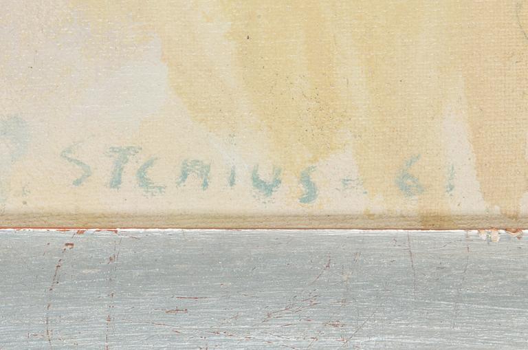 Per Stenius, olja på duk, signerad och daterad -61.