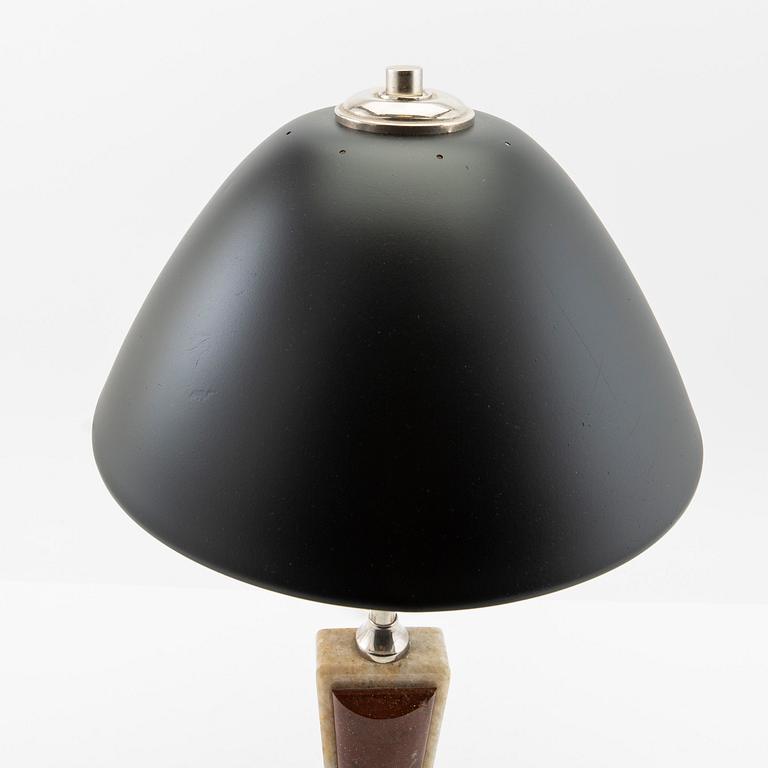 Table lamp, 20th century.