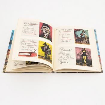 Bernard Buffet, "Bernard Buffet lithographe", 1979, med tre färglitografier, signerad med dedikation.