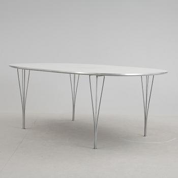 MATBORD, "Superellips", Bruno Mathsson och Piet Hein för Fritz Hansen. 1900-talets andra hälft.