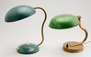 LAMPOR, 3 st, 1900-talets mitt.