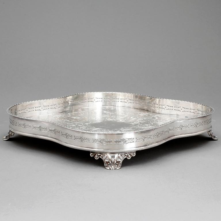 SALVER, nysilver, England, 1900-talets andra hälft.