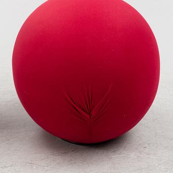 Denis Santachiara, ottomans/chairs, a pair, "Tato Egg Seat", Baleri, Italy, 21st century.