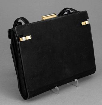 HANDVÄSKA, Gucci, omkring 1900-talets mitt.