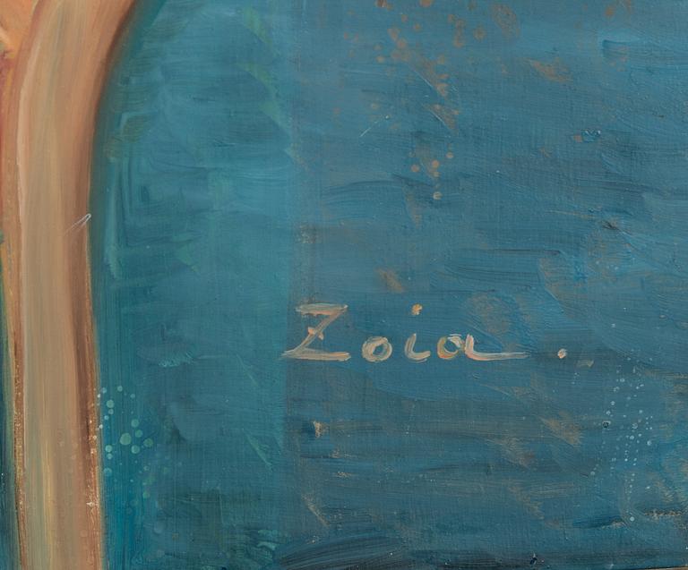 Zoia Krukovskya Lagerkrans, Flicka med katt.