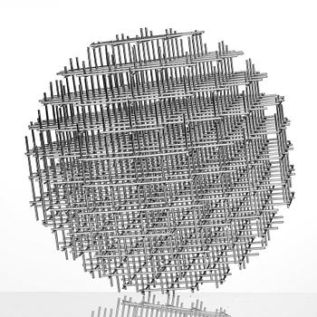 Francois Morellet, "Sphère-trames".