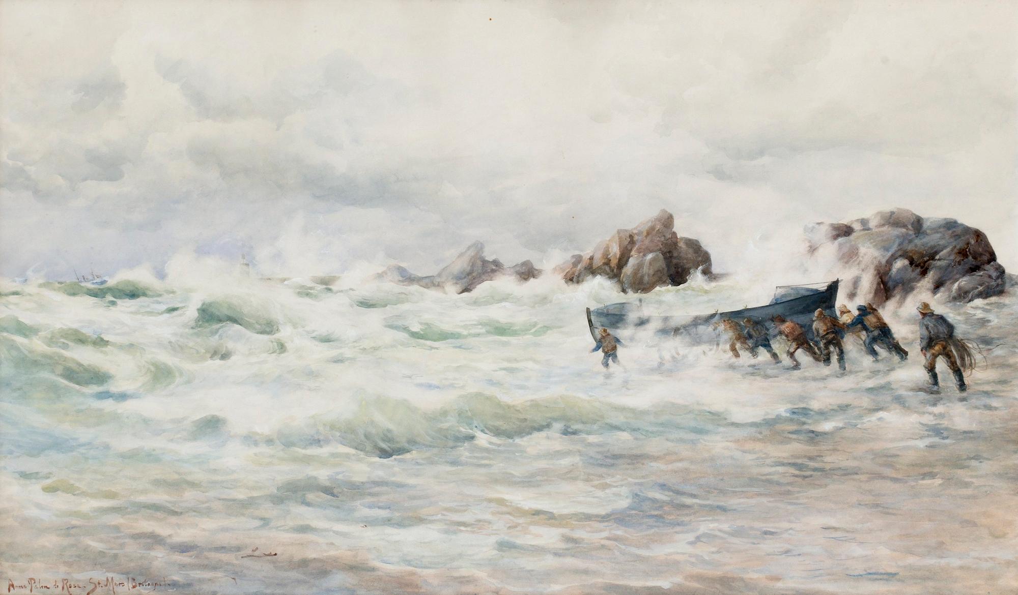 Anna Palm de Rosa, Franskt kustmotiv.