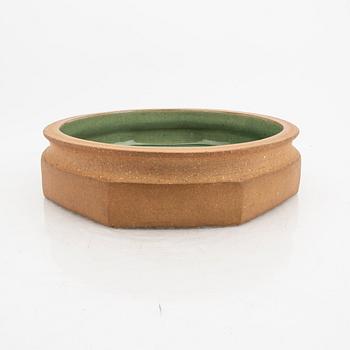 Signe Persson-Melin, a signed and dated 1965 stoneware bowl.