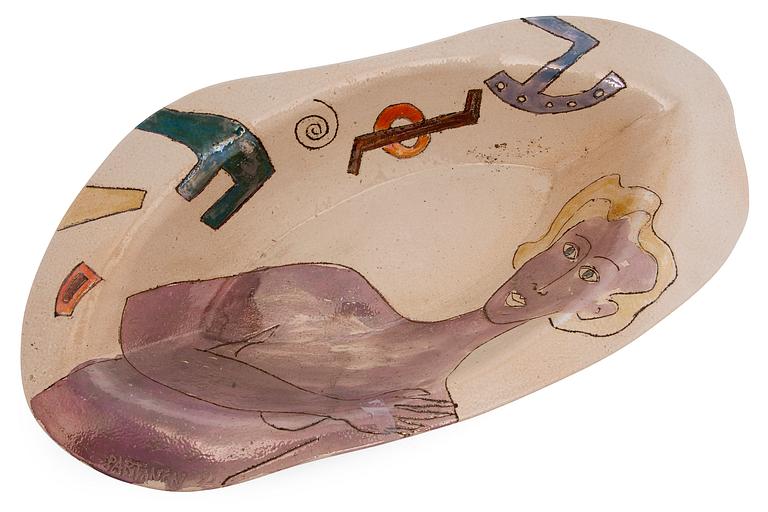 Pauli Partanen, A CERAMIC DISH.