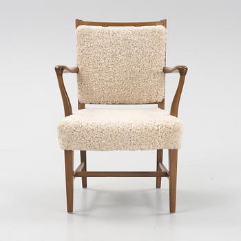 David Rosén, a Swedish Modern easy chair, 1940's/50's.