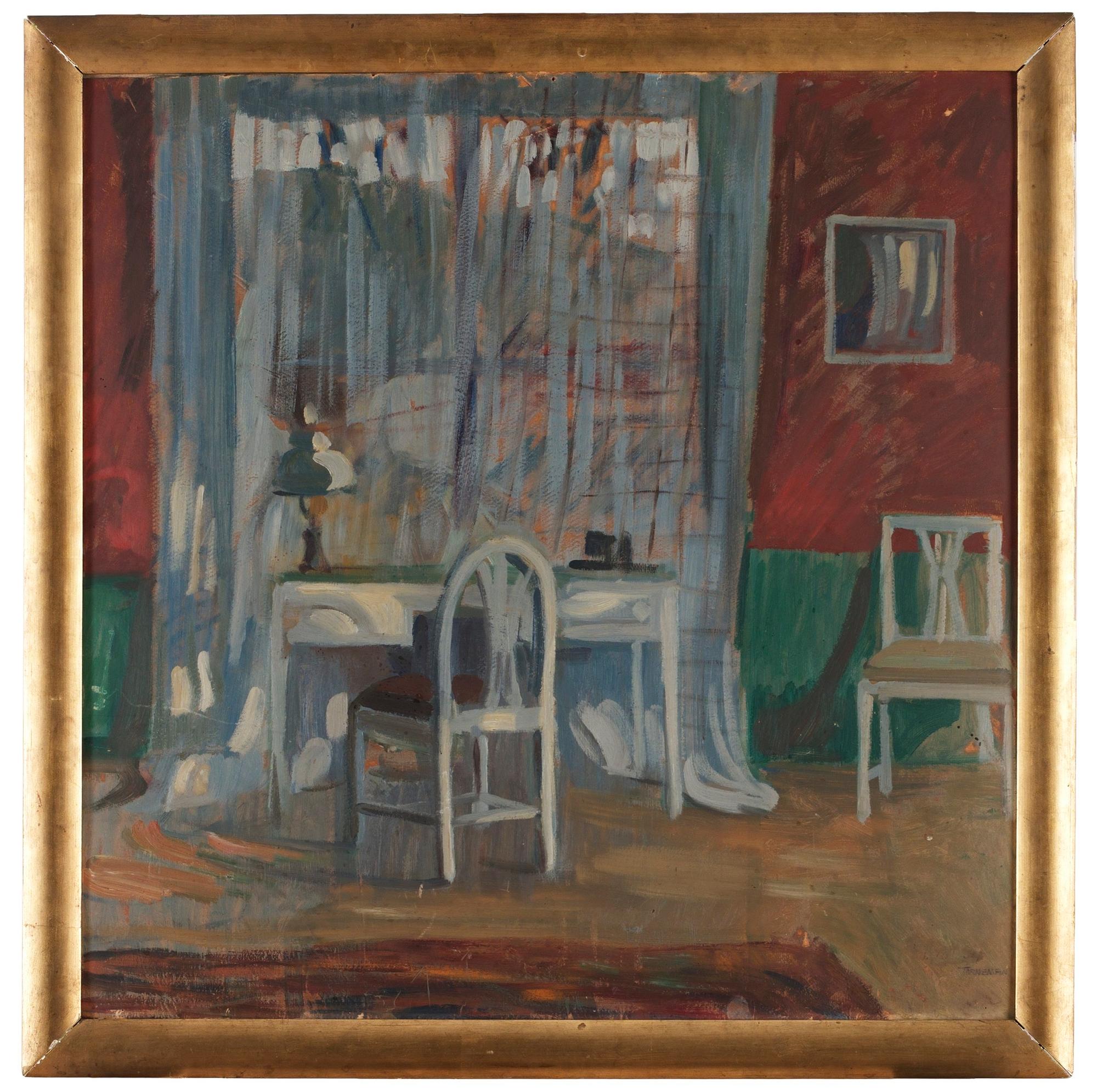 Axel Törneman, Interiör.