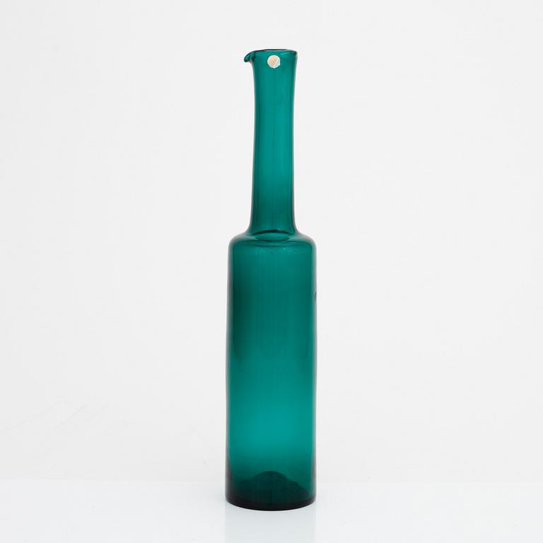 Nanny Still, flaska, signerad Riihimäen Lasi O.Y Nanny Still.