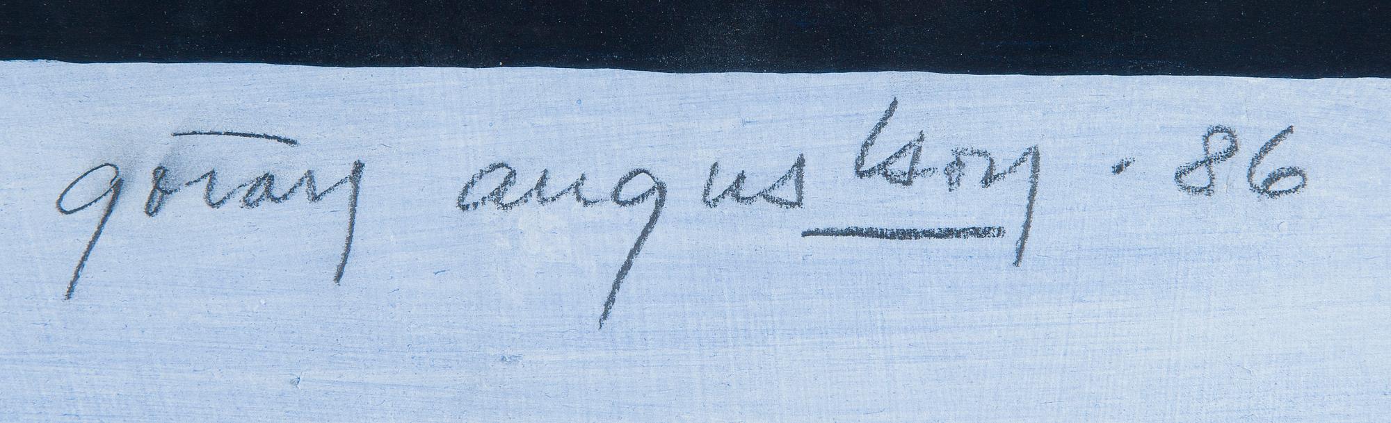 Göran Augustson, "Reflexioner" .