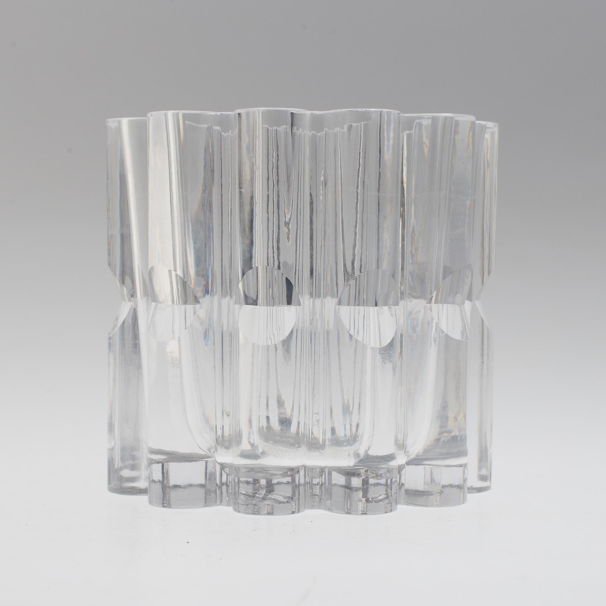 GÖRAN WÄRFF, SKÅL, glas, Kosta, 1960-/ 70-tal.
