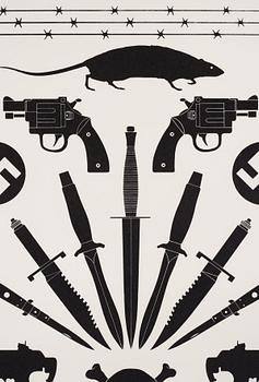Ashley Bickerton, "Bad".
