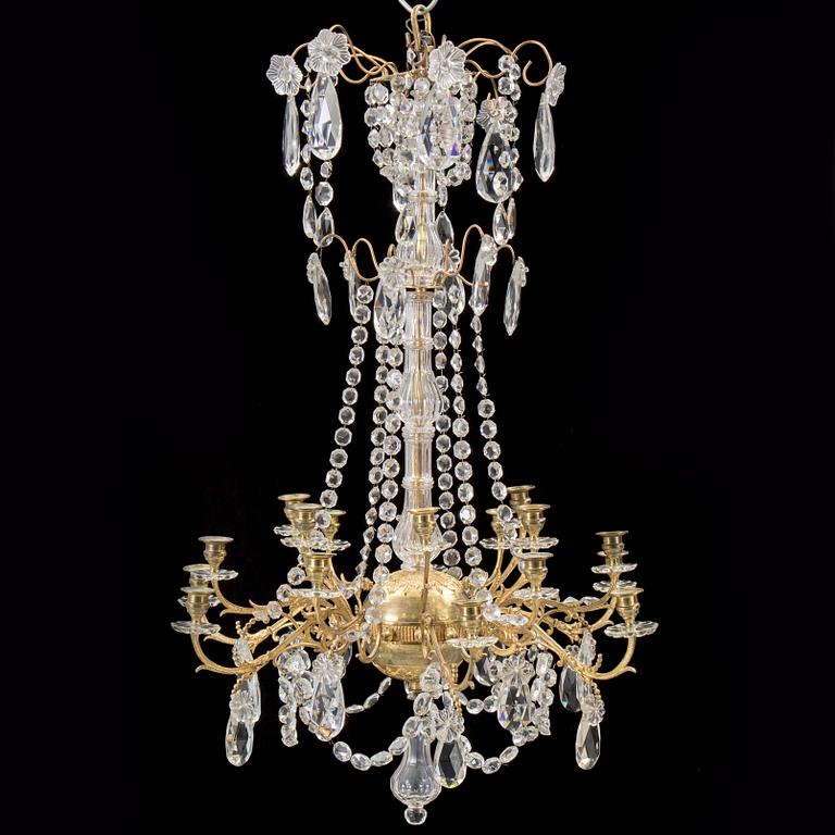 A late 19th century chandelier.