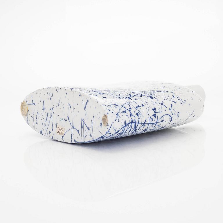 Inkeri Leivo, flaska, porslin, signerad Inkeri Leivo Arabia.