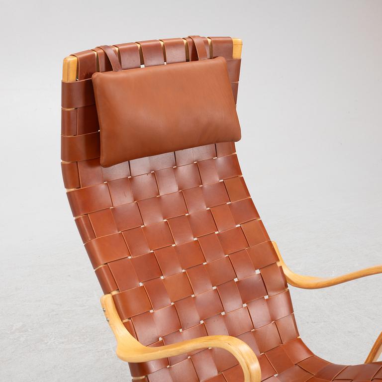 Bruno Mathsson, armchair, "Pernilla", Firma Karl Mathsson, 1972.