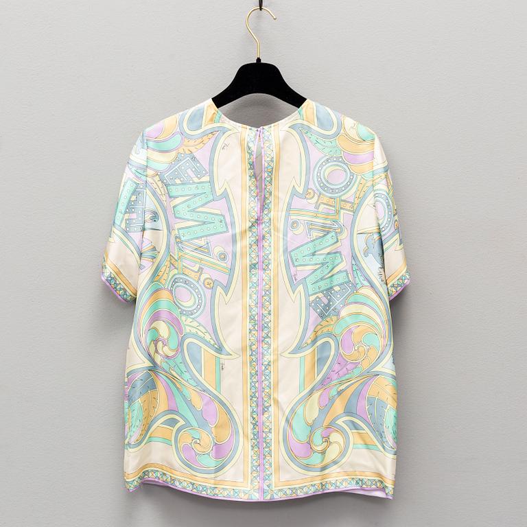 PUCCI, top, italiensk storlek 42. Resort Collection 2019.