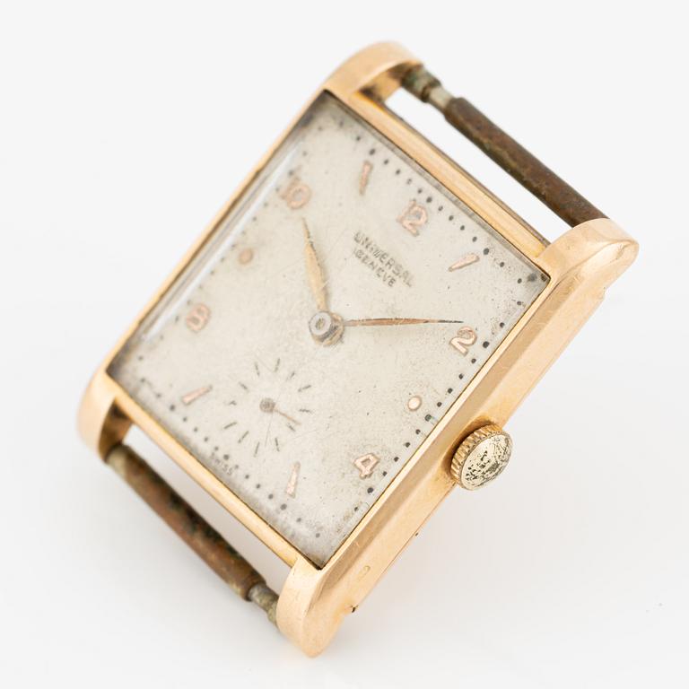 Universal Genève, wristwatch, 26 x 26 (33) mm.