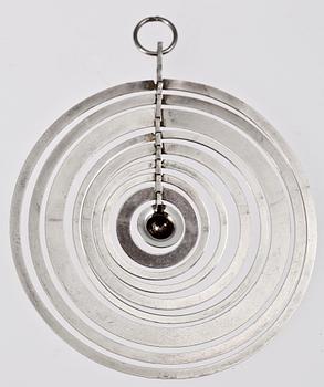 HÄNGE, sterling silver, "Silver Moon", Tapio Wirkkala, Nils Westerback, Helsingfors, Finland 1973.