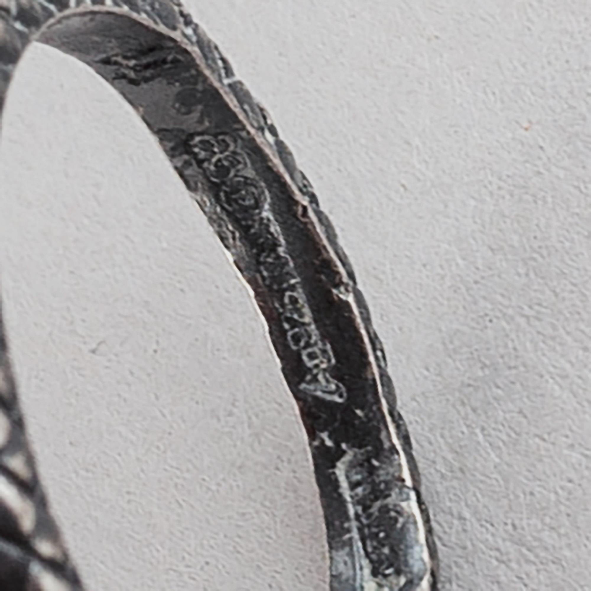 Bottega Veneta, ring och örhängen, sterlingsilver, Italien.