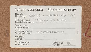 Tuomas von Boehm, 'Face'.